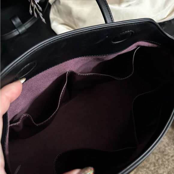 Freja New York Black Faux Leather Chrystie Bag - Picture 3 of 10